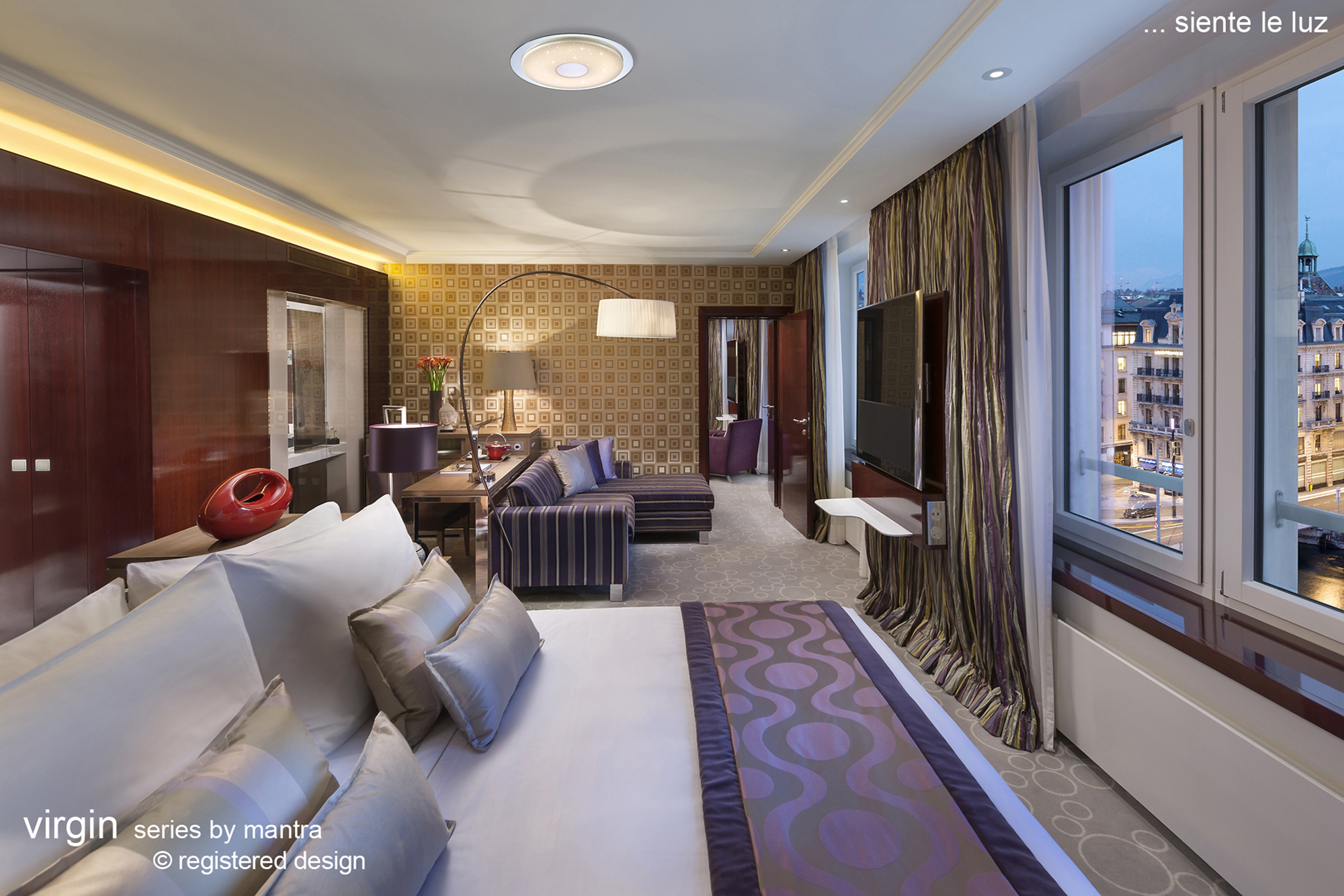 Virgin Ceiling Lights Mantra Fusion Flush Fittings